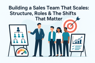 Building a Sales Team That Scales: Structure, Roles & The Shifts That Matter