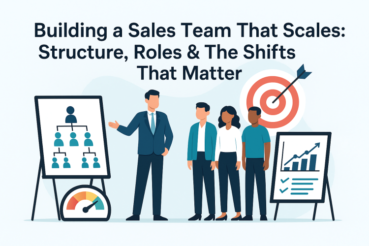 Building a Sales Team That Scales: Structure, Roles & The Shifts That Matter