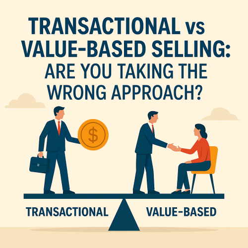 Transactional vs Value-Based Selling: Are You Taking the Wrong Approach?
