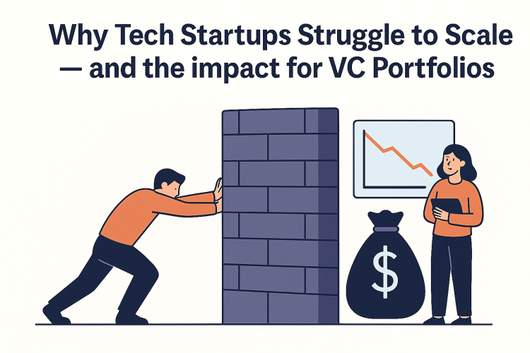 Why Tech Startups Struggle to Scale — And the Impact for VC Portfolios